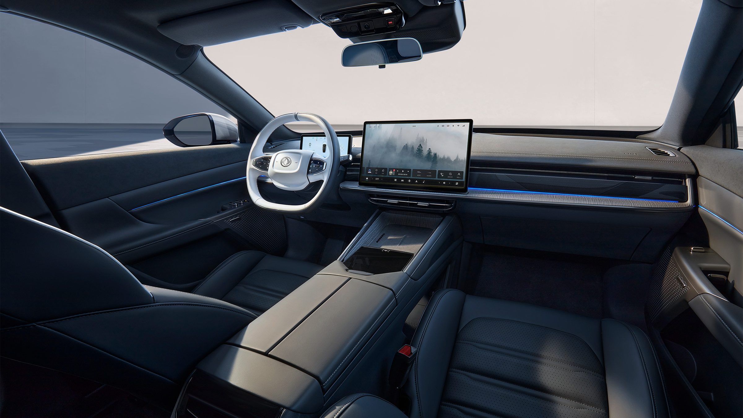 Dongfeng eπ007 cabin, shared by the REEV
