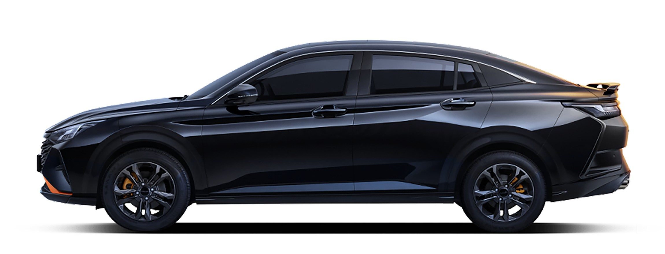 Dongfeng Shine Sedan in black, side view