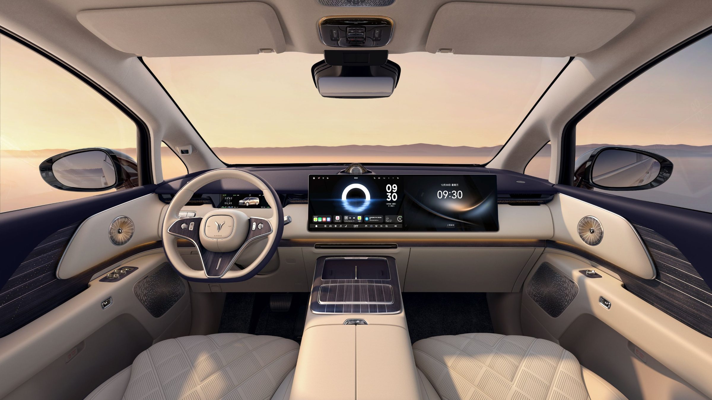 VOYAH Dream 9 cabin, dashboard
