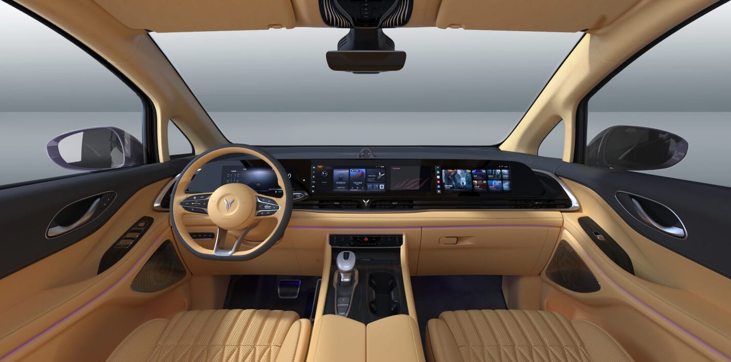 VOYAH Dream cabin, dashboard