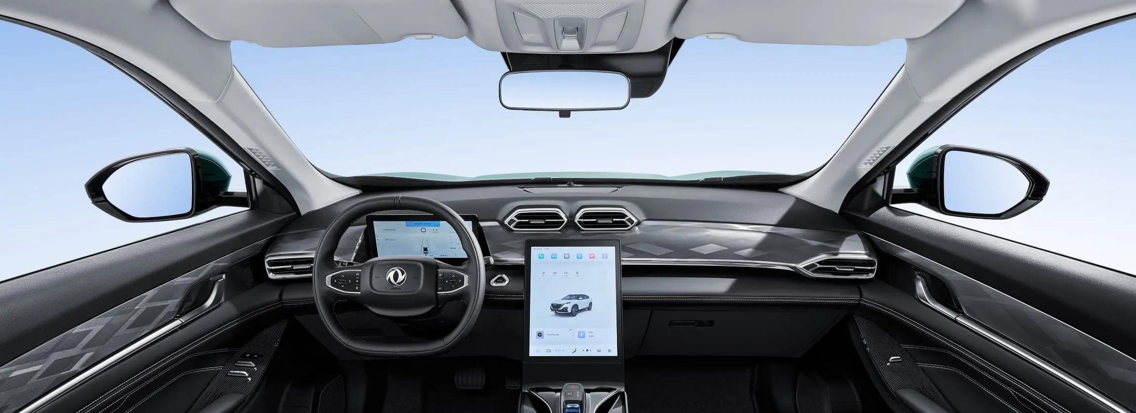 13.2 inch display and 10.25 inch cluster of the Dongfeng Mage